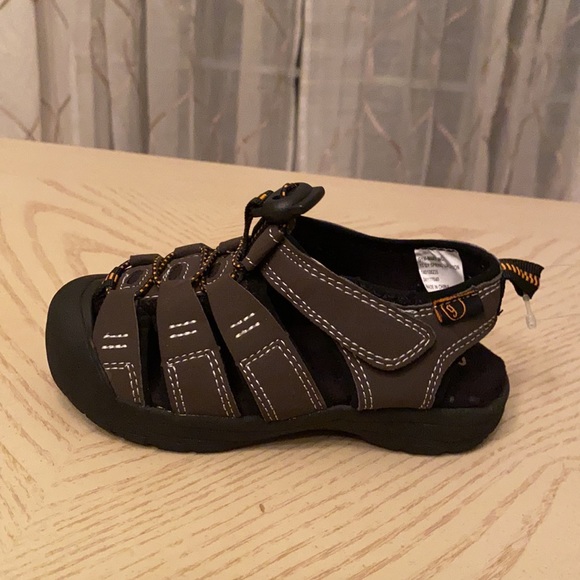 Gymboree boys brown sandals size 10 - Picture 2 of 4